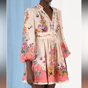 NWOT Zimmermann Mini Dress